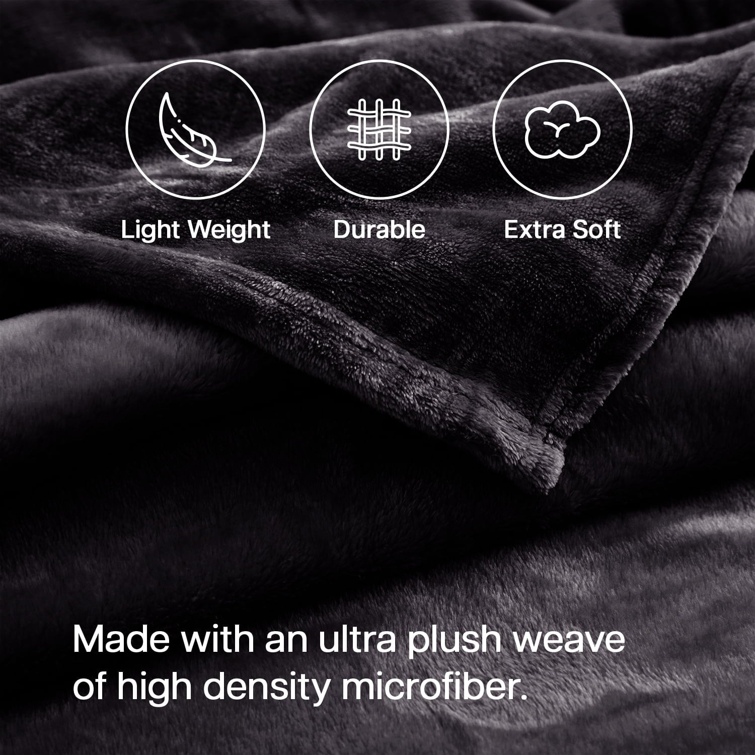 Reversible Sherpa Microplush Fleece Blanket Cozy for Bed and Throw Cozy for Bed and Throw 310 GSM Soft Microfiber Lightweight Warm Fluf... - Lightweight Plush Warm Blanket for All Seasons Detail