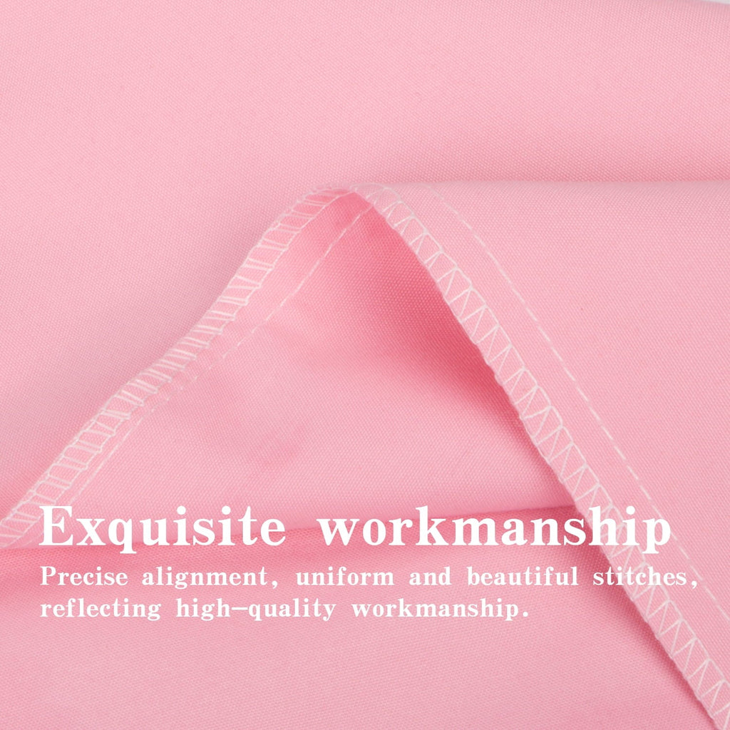 Cooling Sateen Microfiber Bed Sheets Set - 1800 Series Soft Sheet Set- 3 Piece - Twin XL - Pink - Premium Ultra-Soft Pillowcase Pair for Sleeping Detail
