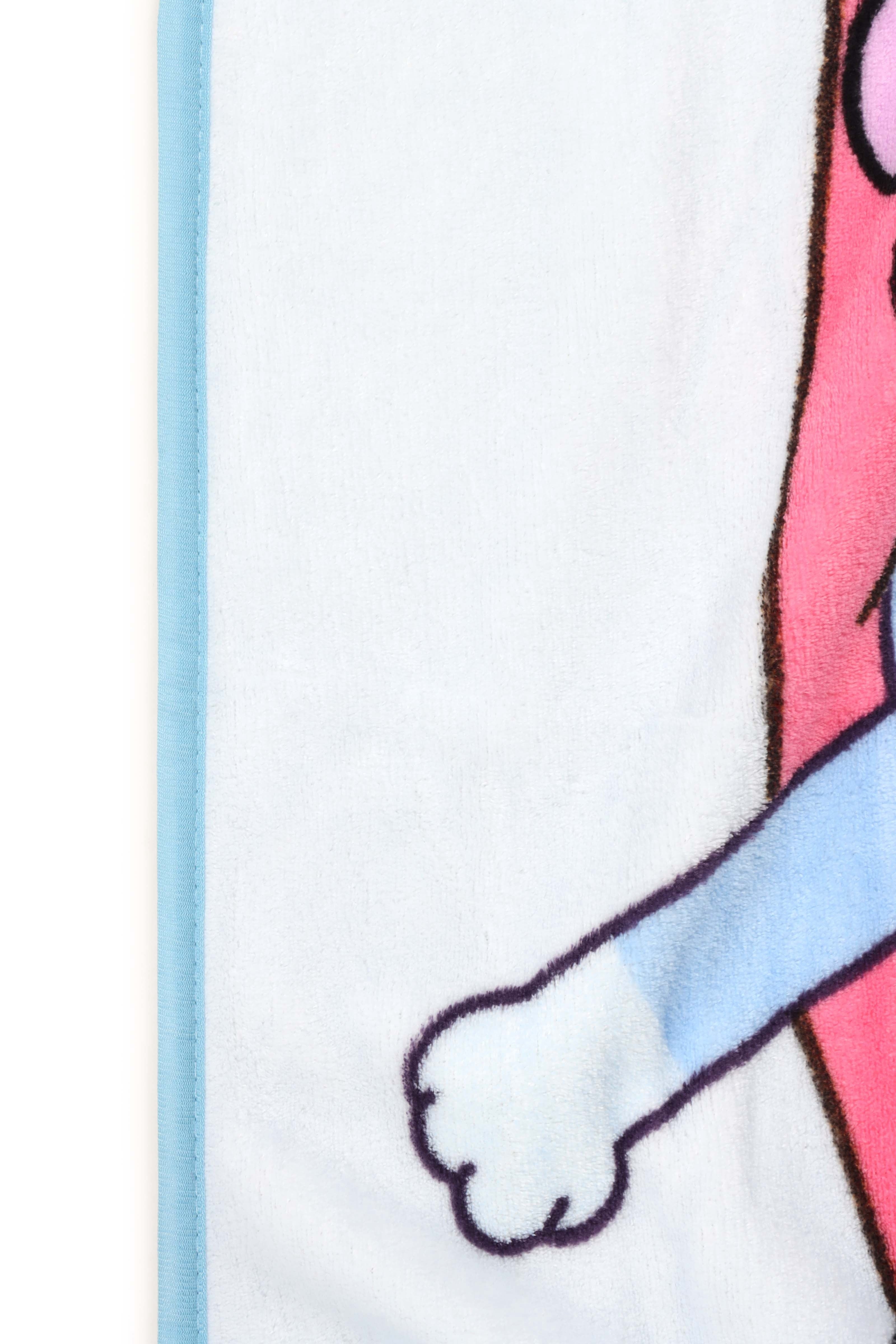 Cozy Fleece Family Kids Throw Blanket, Soft Coral Fleece, Multicolor, 46" x 60" - Cozy Fleece Throw Blanket for Couch & Bed Detail