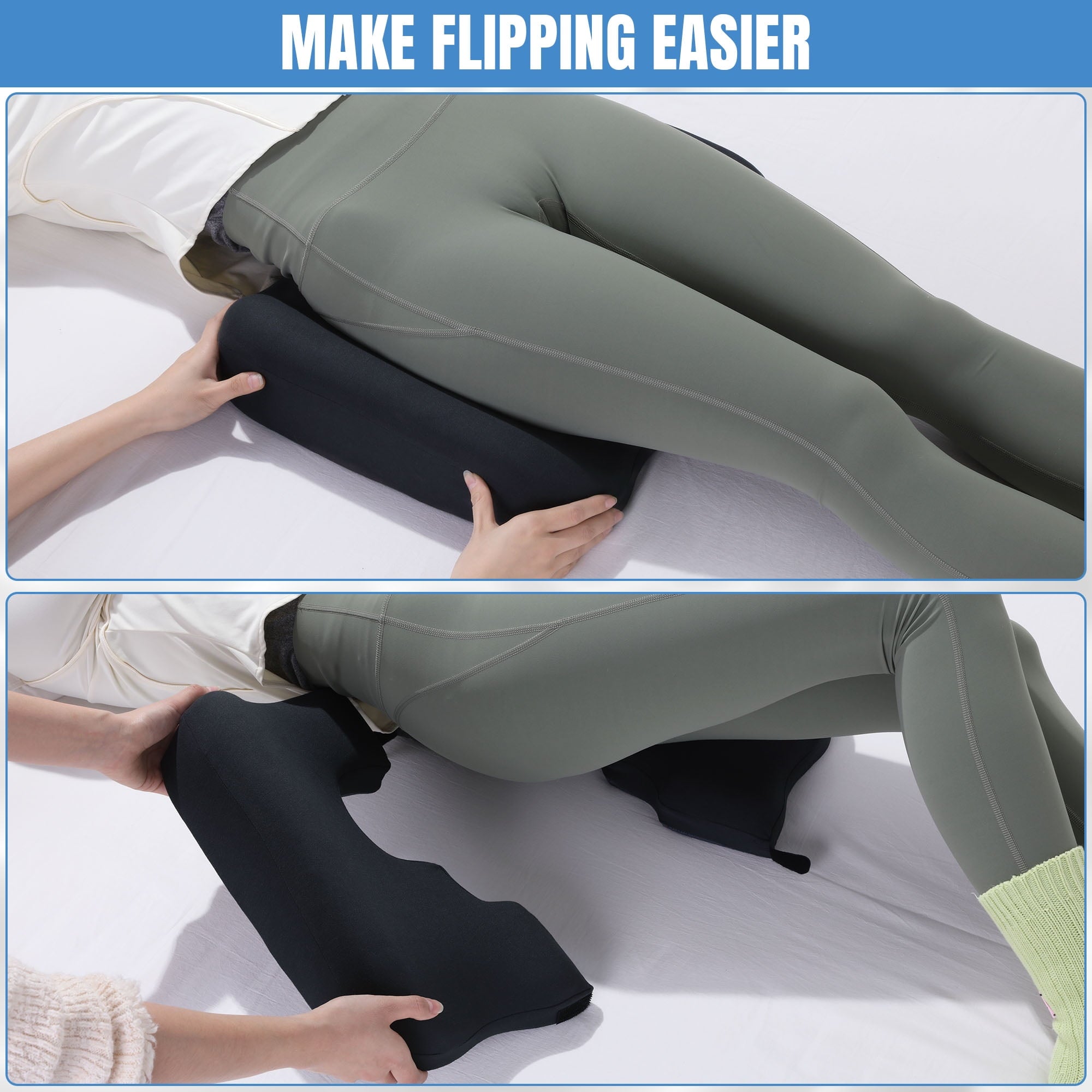 Orthopedic Support Memory Foam Bed Sore Cushions for Butt, Bedsore Pressure Relief Pillow for Sleeping and Sitting,Cushion for Bed Sores... - Hotel Quality Plush Sleeping Pillows Detail