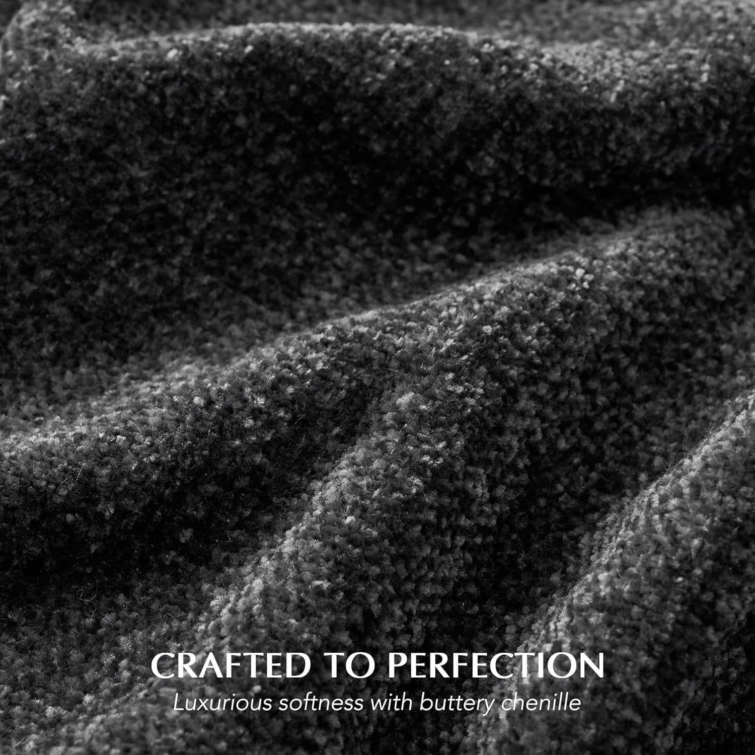Lightweight Warm Soft Chenille Throw Blanket for Couch, Cozy Plush Fuzzy Decorative Chenille Knit Throw Blanket with Tassels, Lightwei... - Luxury Knitted Decorative Throw Blanket with Fringes Detail