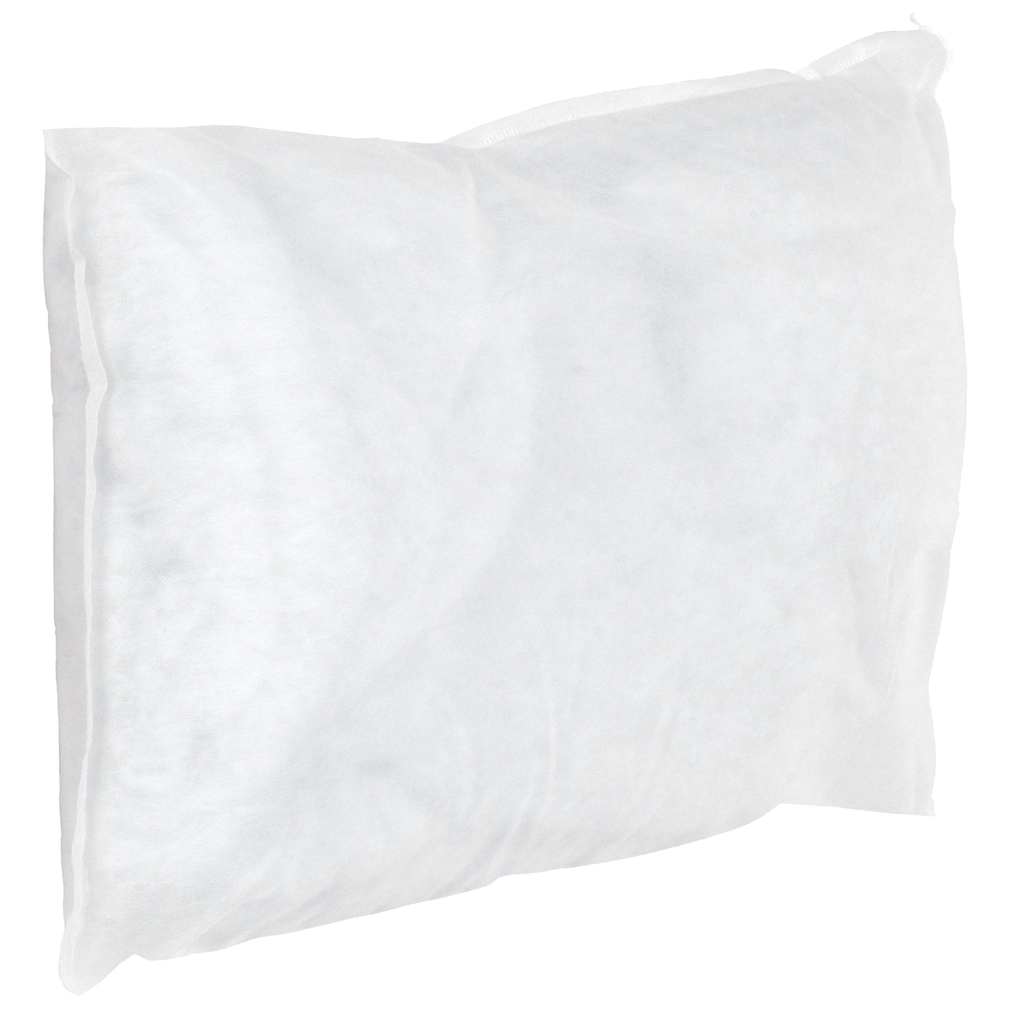 Orthopedic Support Bed Pillow, 12 x 17 Inch, White, Disposable, 2 Count - Hotel Quality Plush Sleeping Pillows Detail