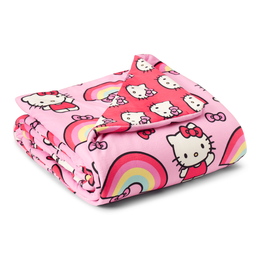 Lightweight Warm Kids Squishy Cloud Throw Blanket, 46 x 60 inches - Super Soft Reversible Sherpa Flannel Blanket Detail