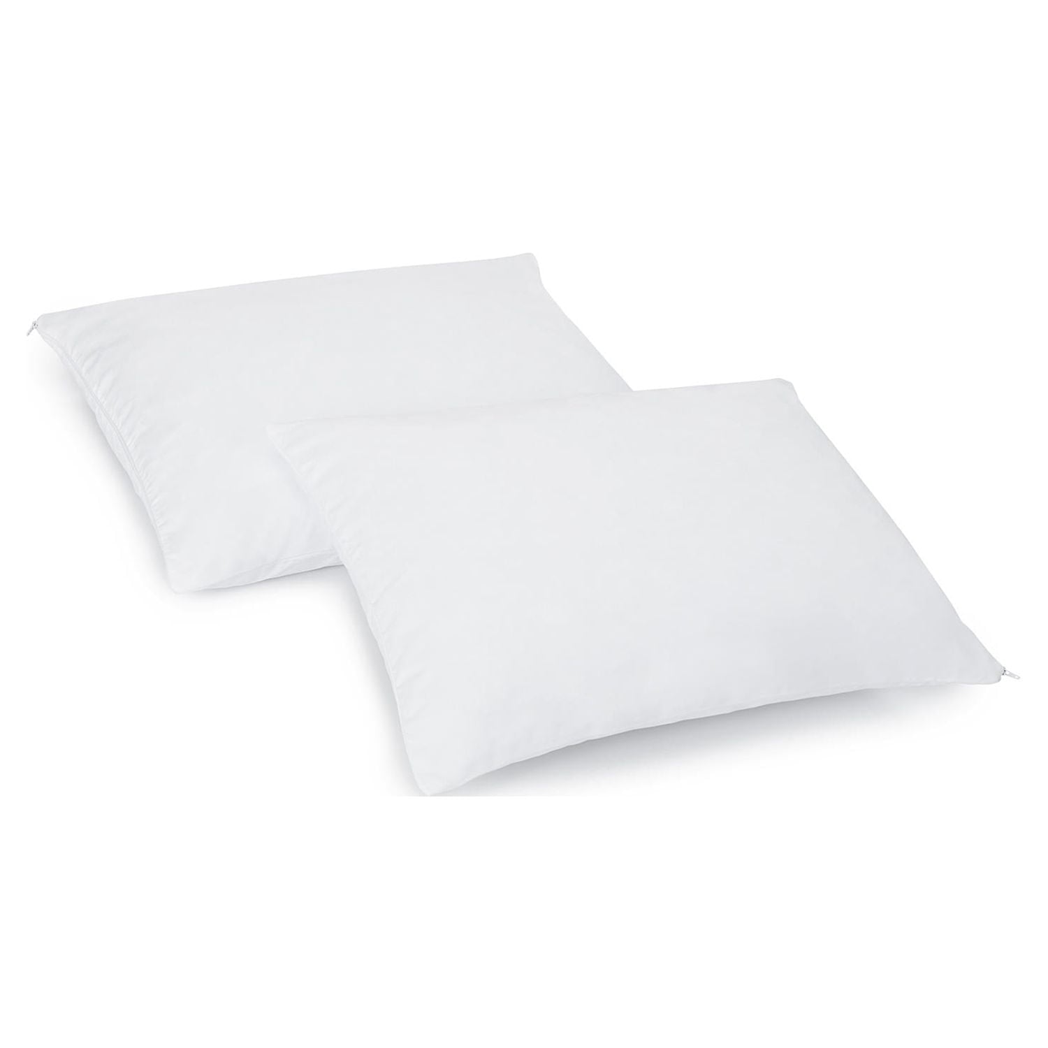 Decorative Plump Cooling Gel Memory Foam Bed Pillow, Set of 2 - Orthopedic Shredded Foam Bed Pillow Set Detail