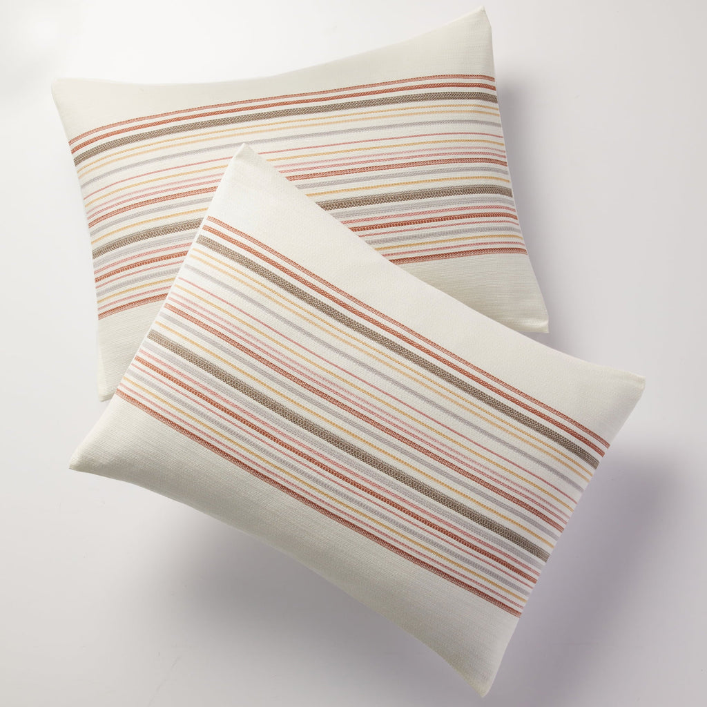Hypoallergenic Cloud 3-Piece Red Yarn Dye Stripe Comforter Set, Full/Queen - Cloud-Like Soft Lightweight Bed Comforter Detail