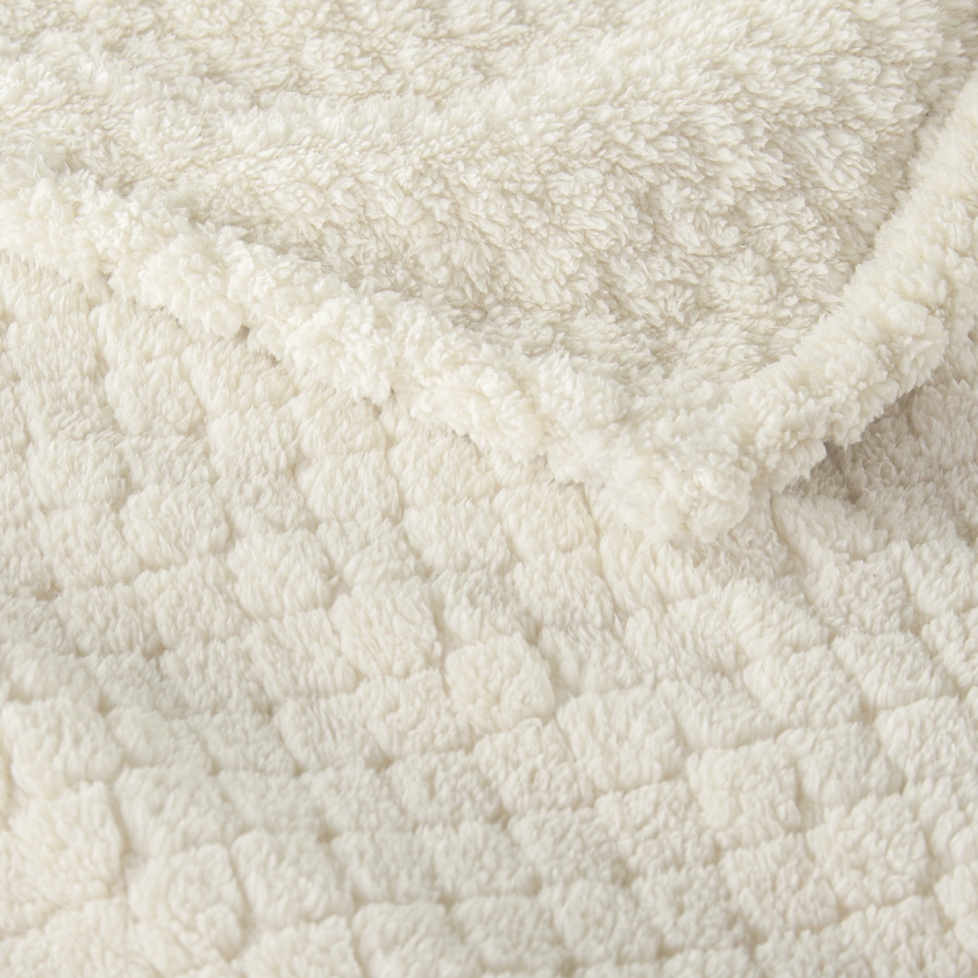 Super Soft Flannel Fleece Throw Blanket for Couch, Super Soft Jacquard Bed Blanket, Lightweight Fuzzy Warm for All Seasons, 50x60 Inches... - Cozy Fleece Throw Blanket for Couch & Bed Detail
