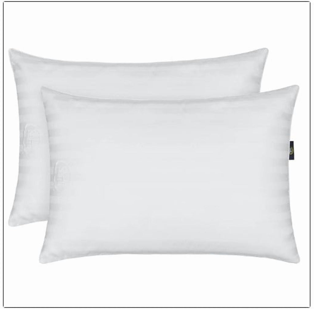 Fluffy Shredded Comfy Sleep Bed Pillow Queen Size, Pack of 2 - Orthopedic Shredded Foam Bed Pillow Set Detail