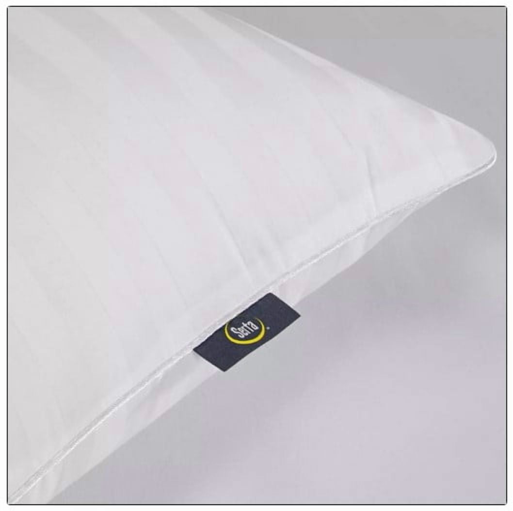 Fluffy Shredded Comfy Sleep Bed Pillow Queen Size, Pack of 2 - Orthopedic Shredded Foam Bed Pillow Set Detail