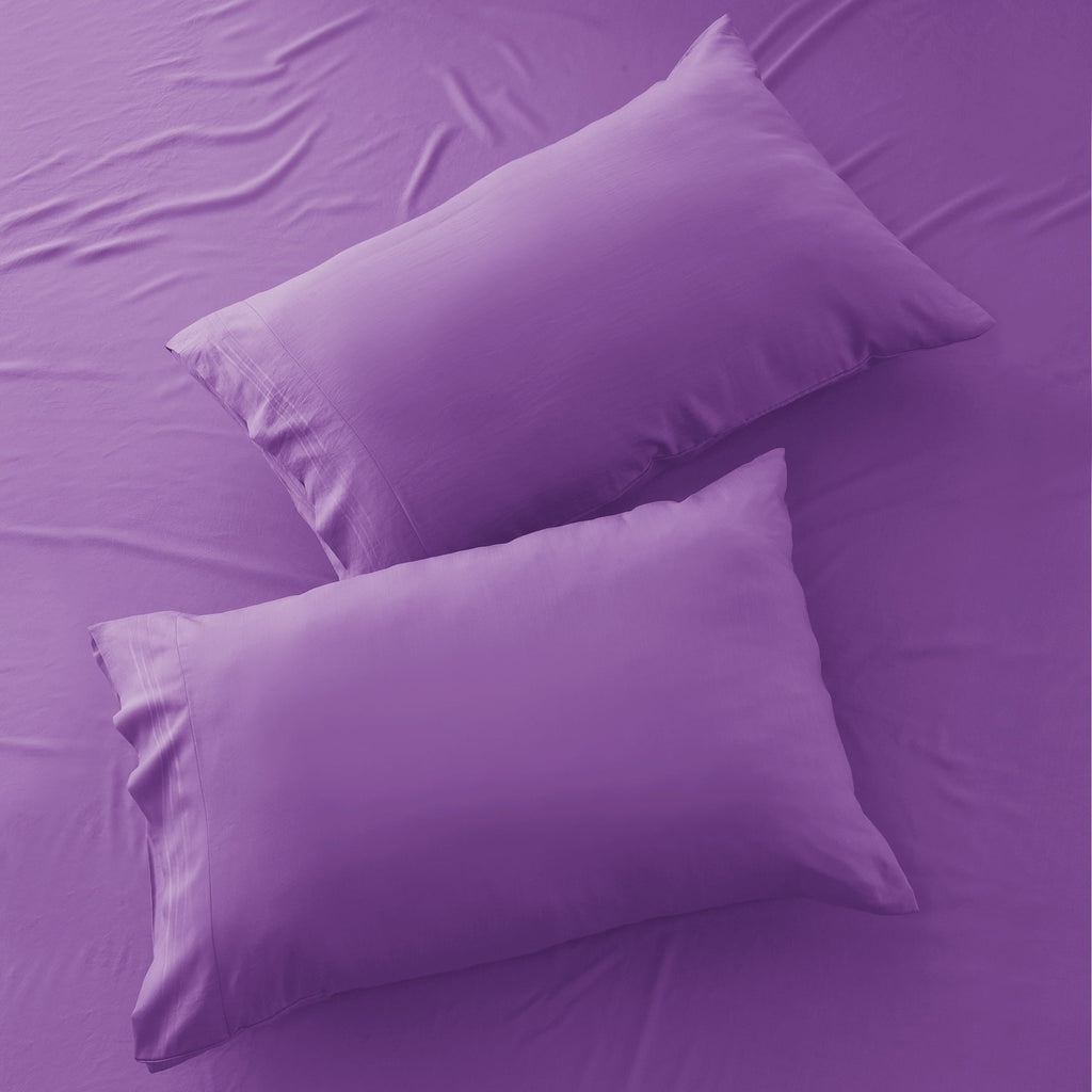Wrinkle-Resistant Queen Size Sheets Set Brushed Microfiber High GSM, 4 Piece Sheet Set Upto 16 Inches Deep Pocket Bedding Sheets & Pillow - Luxury Bed Sheet Set with Deep Pockets Detail