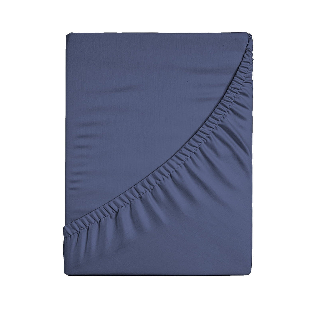 Cooling Sateen Bed Sheet, Queen Size - Deep Pocket Soft Wrinkle and Fade Resistant - Luxury Bed Sheet Set with Deep Pockets Detail