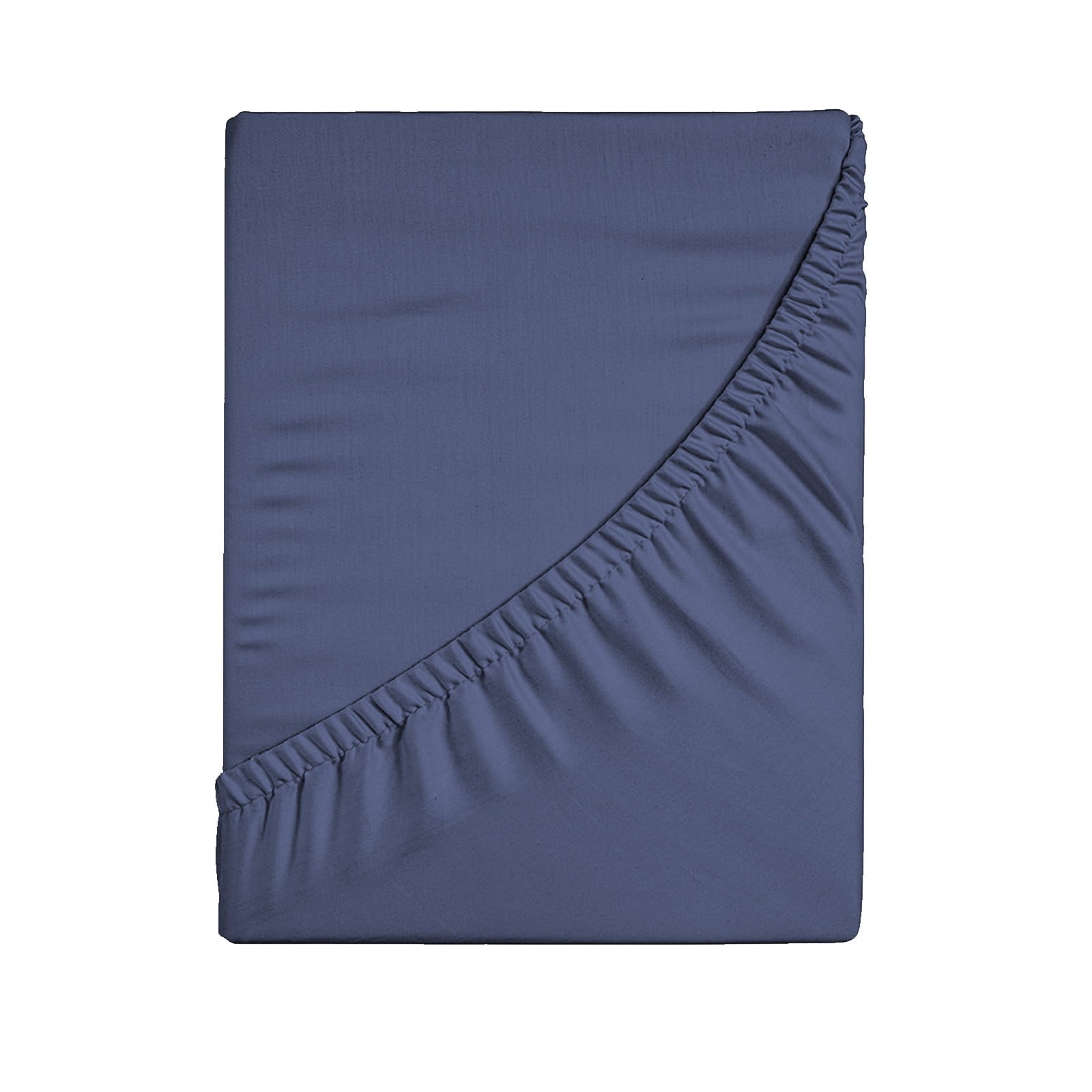 Cooling Sateen Bed Sheet, Queen Size - Deep Pocket Soft Wrinkle and Fade Resistant - Luxury Bed Sheet Set with Deep Pockets Detail