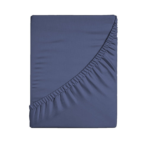Cooling Sateen Bed Sheet, Queen Size - Deep Pocket Soft Wrinkle and Fade Resistant - Luxury Bed Sheet Set with Deep Pockets Detail