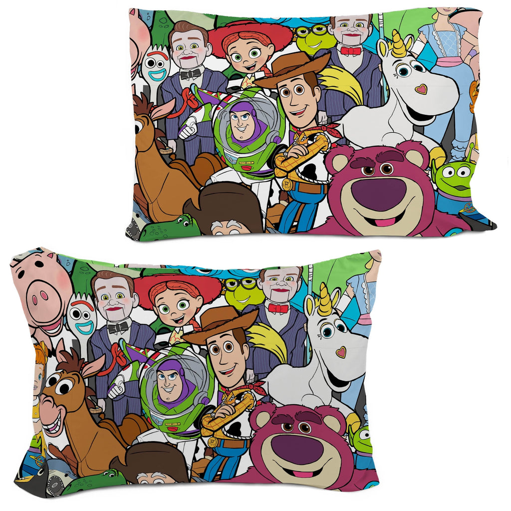 Heavyweight Warmth You've Got a Friend Reversible Comforter and Pillowcase Set, Twin/Full, Kids Bedding - Hypoallergenic Ultra-Fluffy Quilt for Winter Detail