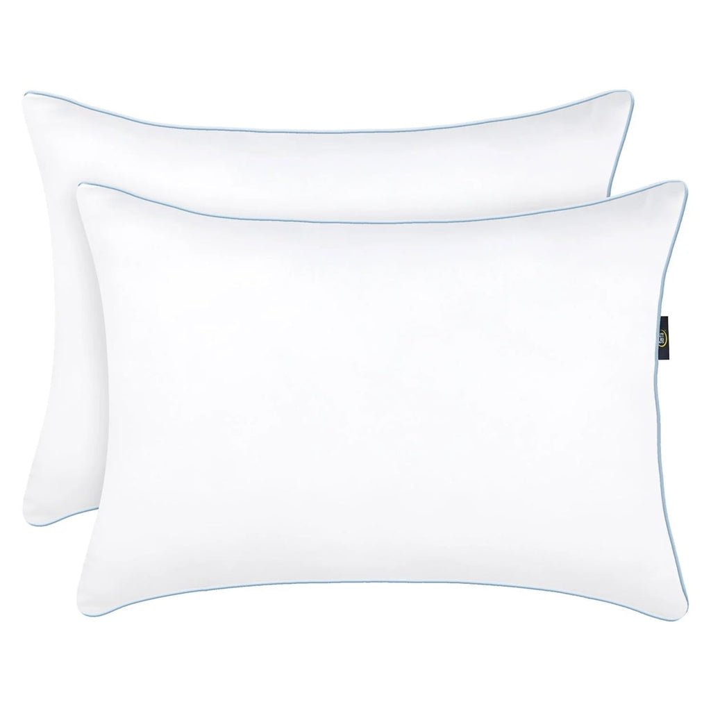 Fluffy Shredded Comfy Sleep Eco-Friendly Bed Pillow Standard/Queen (2 Pk) - Decorative Throw Pillow Cushion for Sofa & Bed Detail