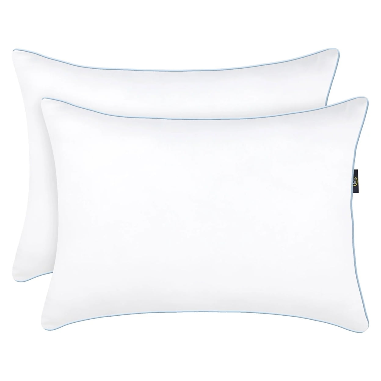 Fluffy Shredded Comfy Sleep Eco-Friendly Bed Pillow Standard/Queen (2 Pk) - Decorative Throw Pillow Cushion for Sofa & Bed Detail