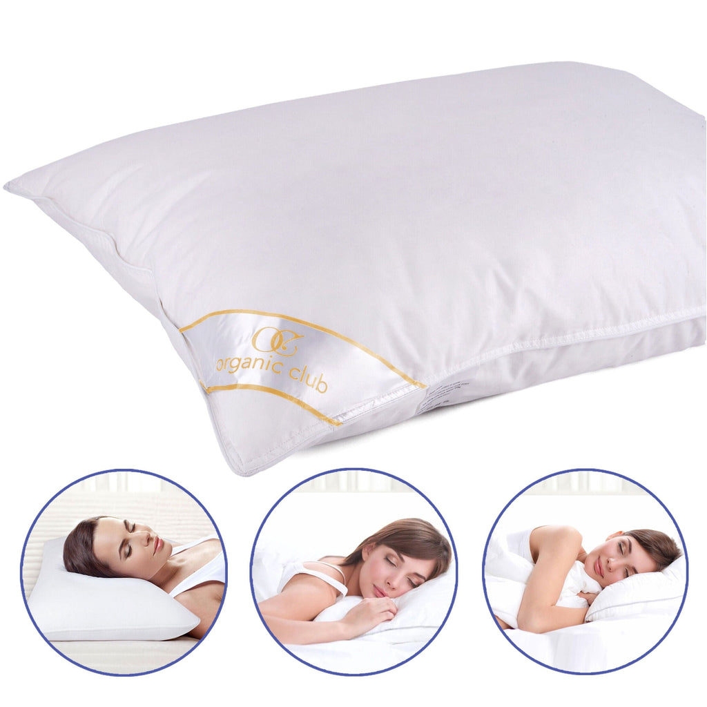 Orthopedic Support Queen Size Camel Wool-Filled Pillow 20x28" (50x70 cm) Bed Pillow for Sleeping Washable Cotton Pillow for Bed, 1 Count... - Decorative Throw Pillow Cushion for Sofa & Bed Detail