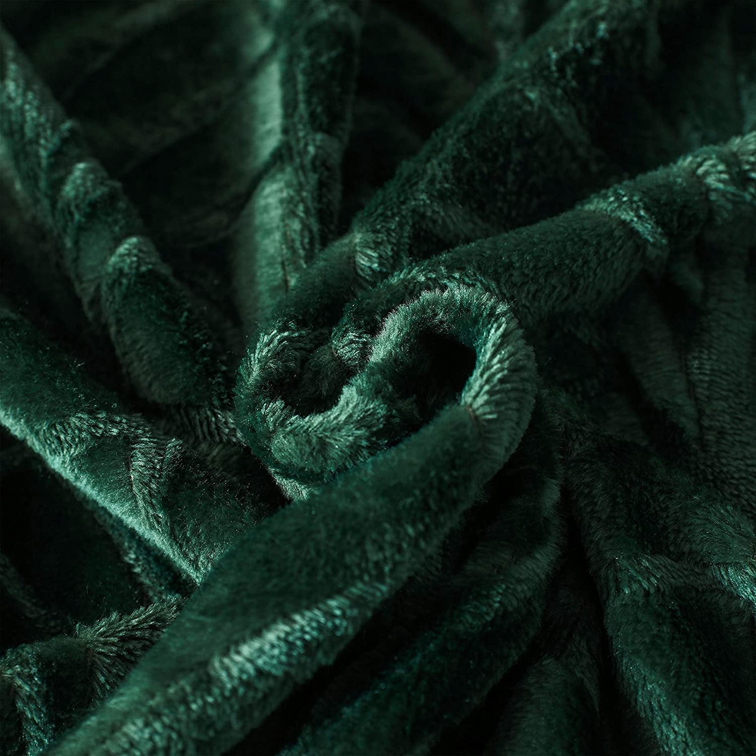Decorative Knitted Fleece Throw Blanket for Couch, Soft Fluffy Sofa Bed Blanket with Vintage Pattern for All Season, Warm and Lightweigh... - Luxury Knitted Decorative Throw Blanket with Fringes Detail